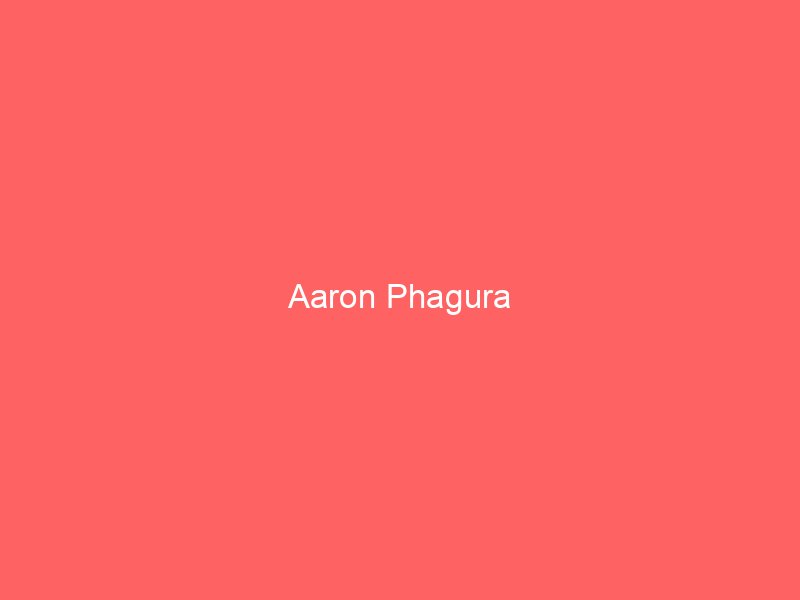 Aaron Phagura