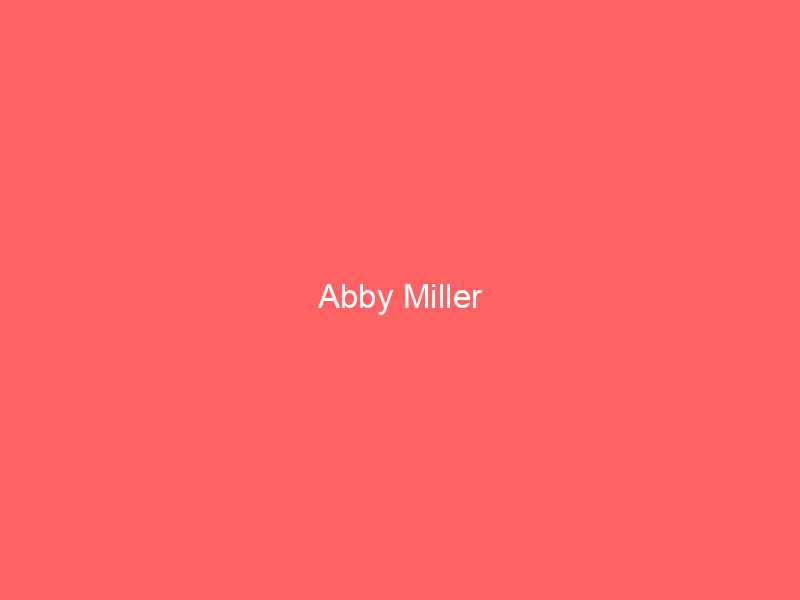 Abby Miller