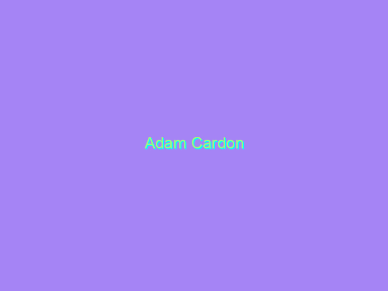 Adam Cardon