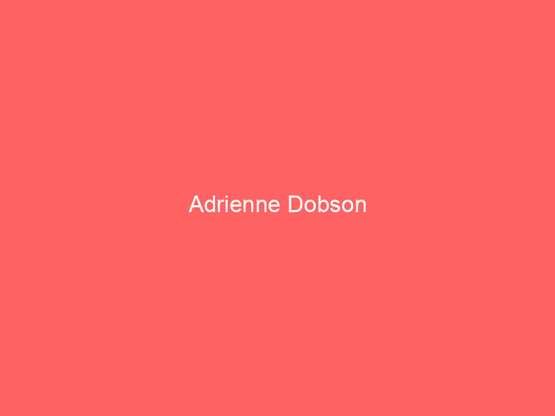 Adrienne Dobson