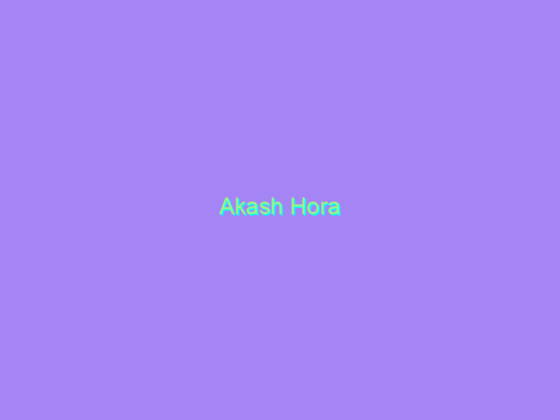Akash Hora