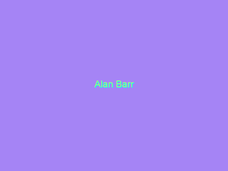 Alan Barr