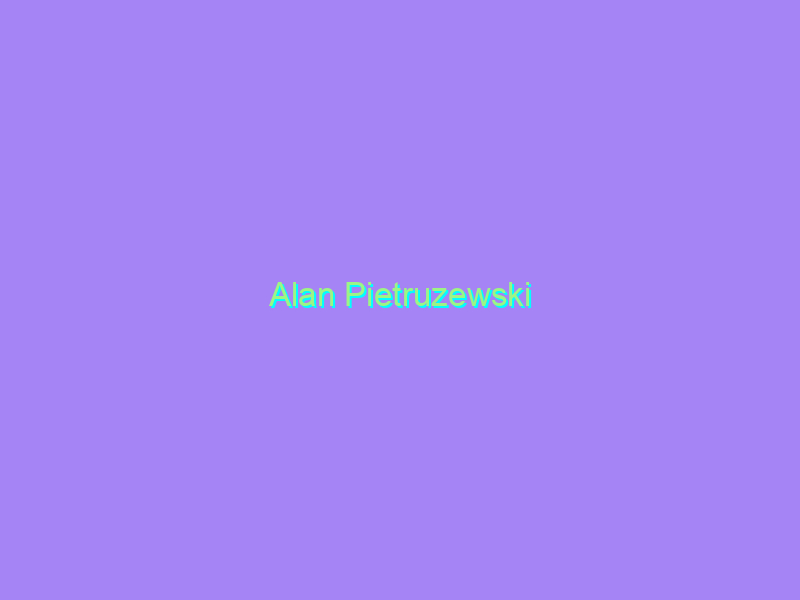 Alan Pietruzewski