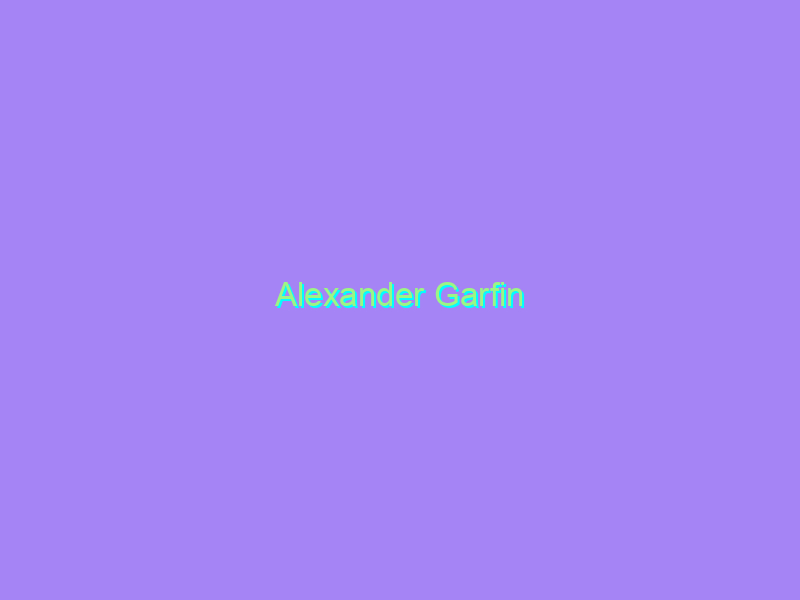 Alexander Garfin