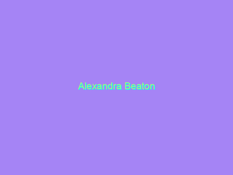 Alexandra Beaton
