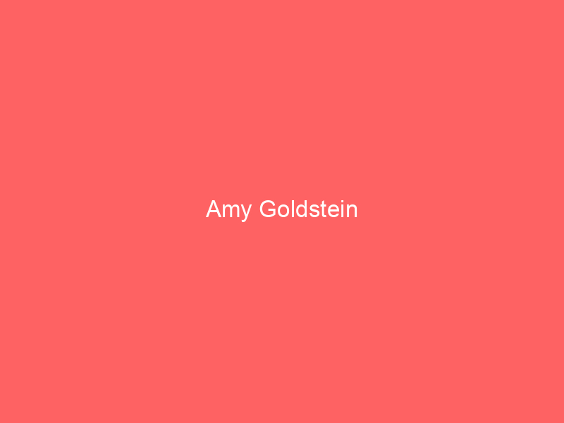 Amy Goldstein