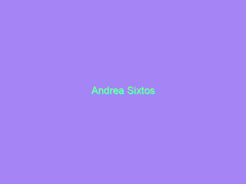 Andrea Sixtos