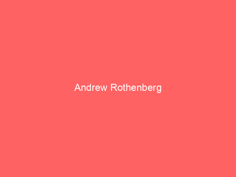 Andrew Rothenberg