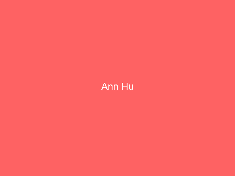 Ann Hu