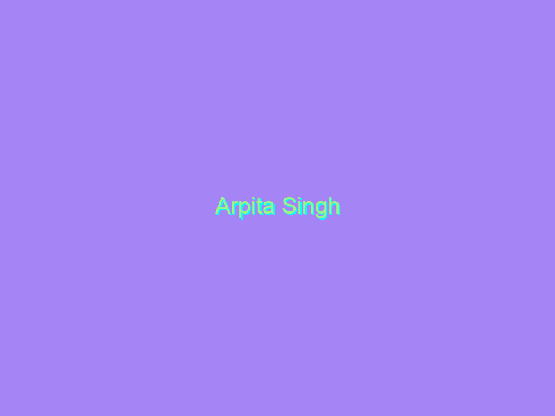 Arpita Singh