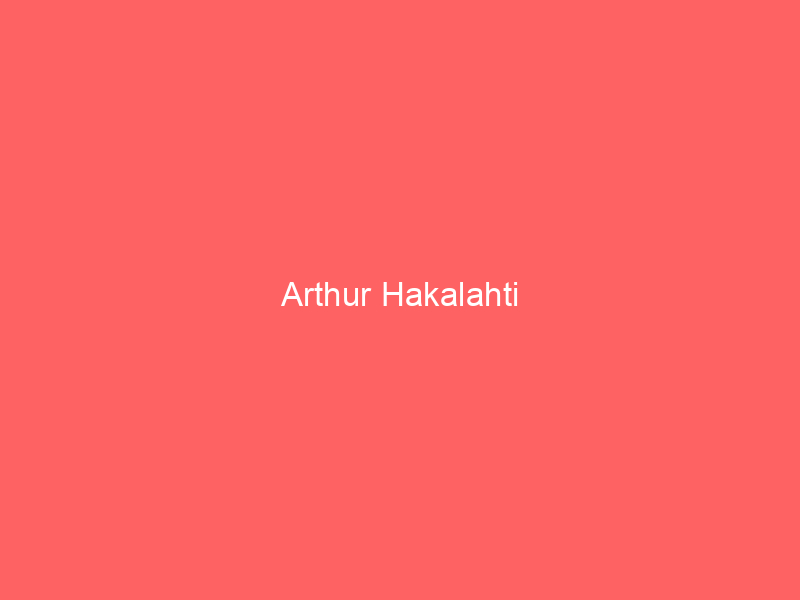 Arthur Hakalahti