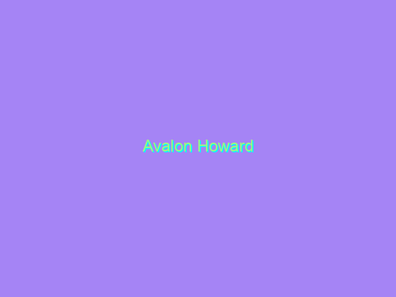 Avalon Howard
