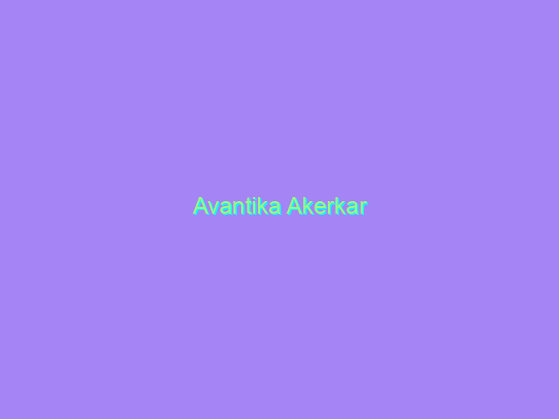 Avantika Akerkar