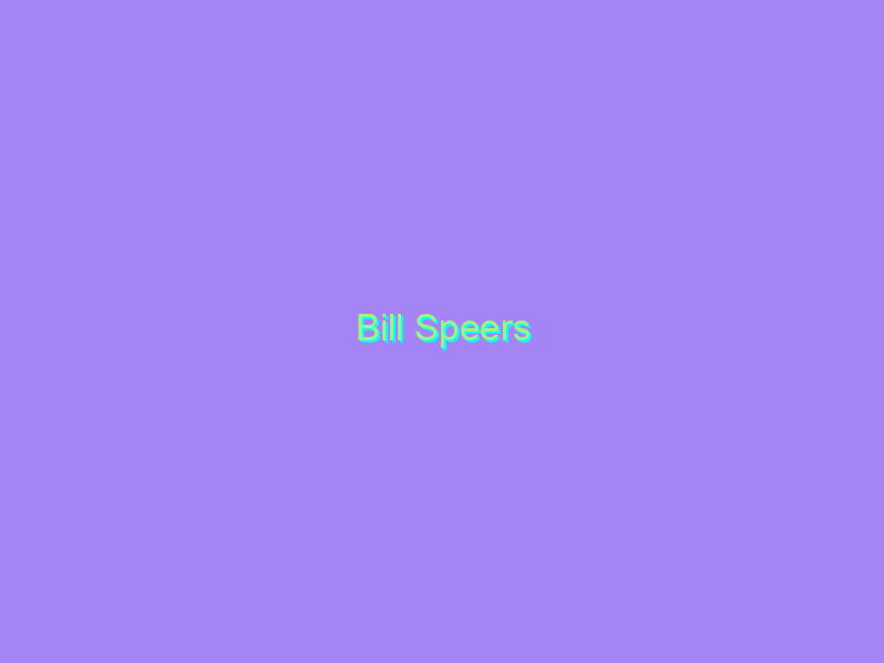 Bill Speers