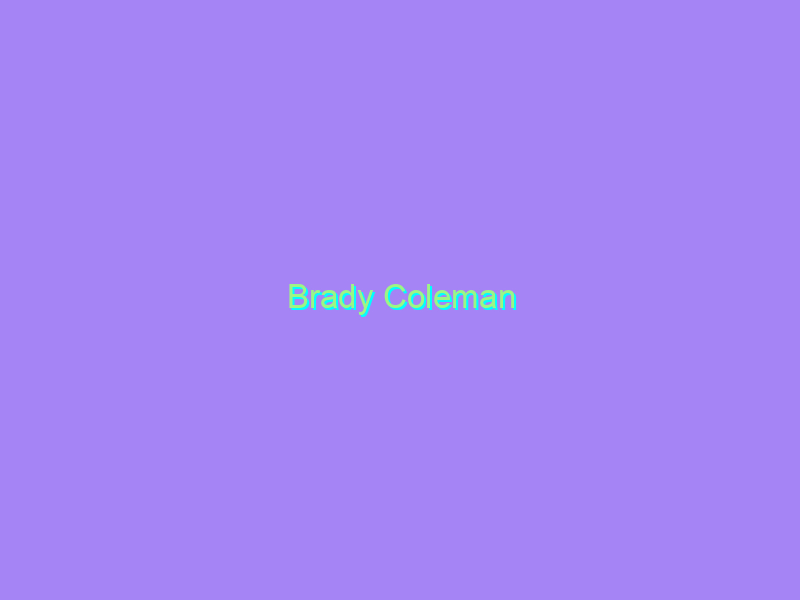Brady Coleman