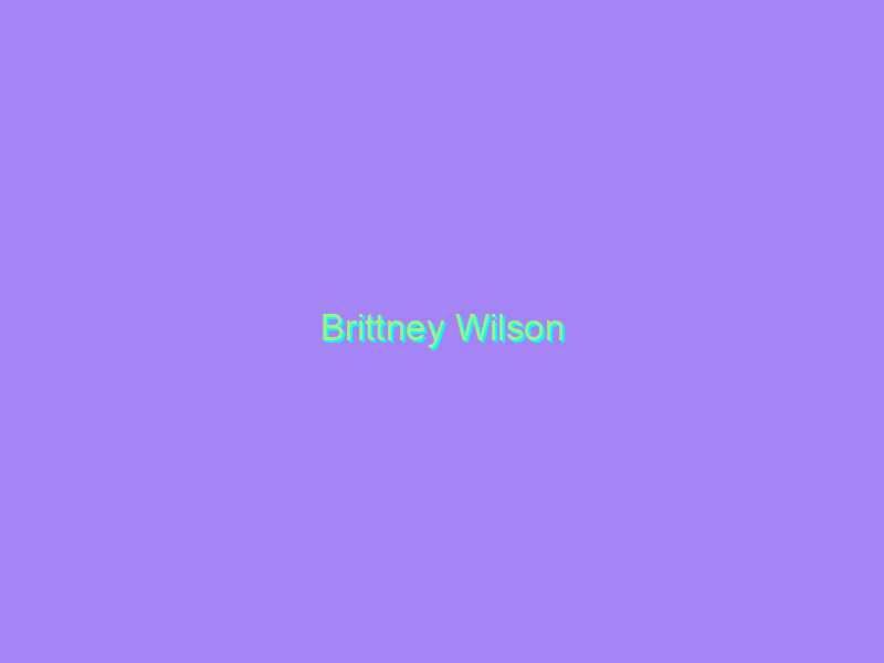 Brittney Wilson