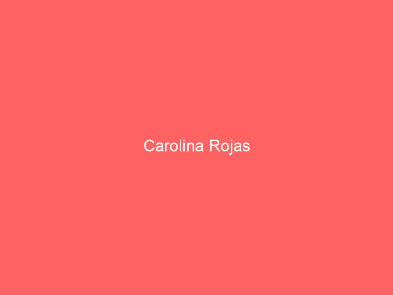 Carolina Rojas
