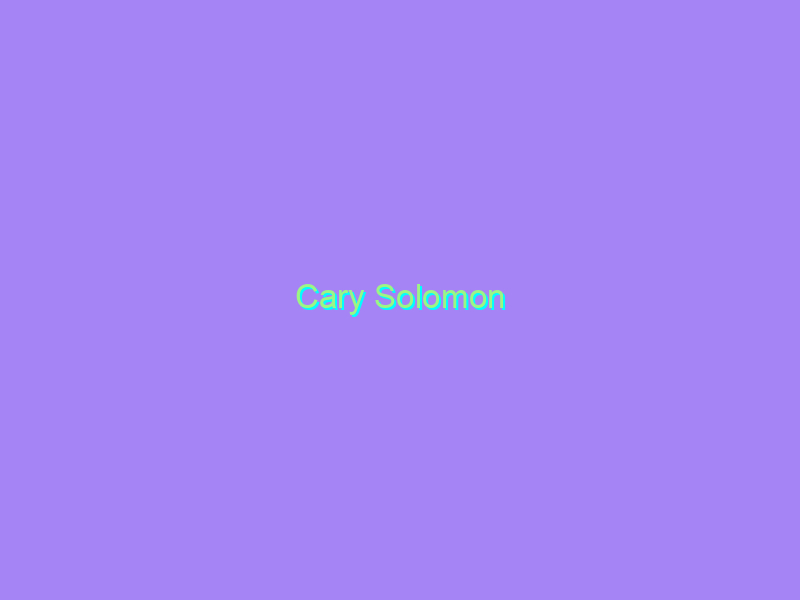Cary Solomon