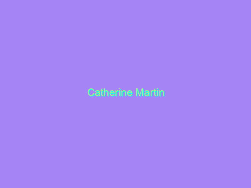 Catherine Martin
