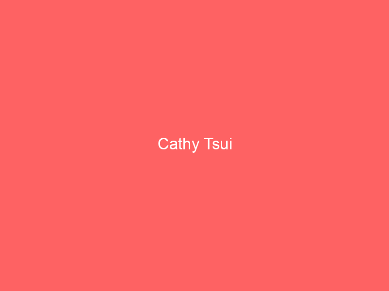 Cathy Tsui