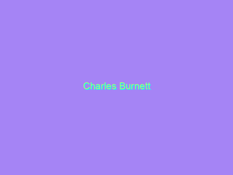Charles Burnett