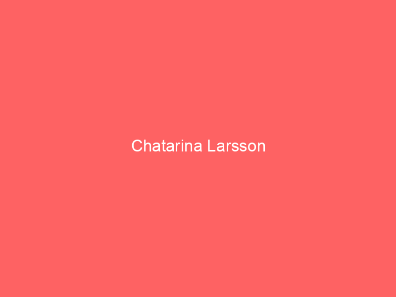 Chatarina Larsson