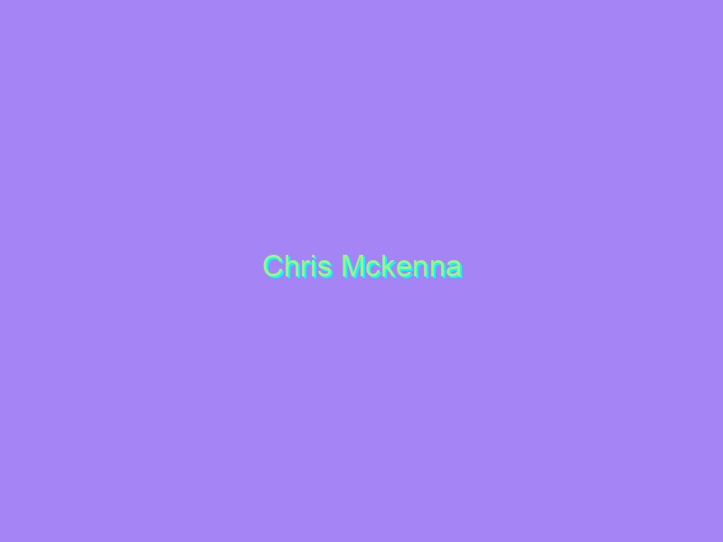 Chris Mckenna