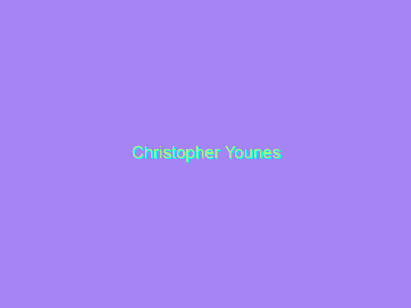 Christopher Younes