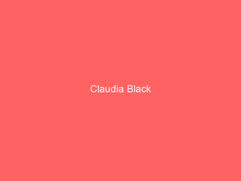Claudia Black