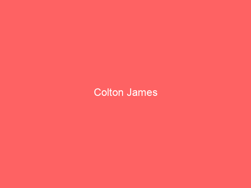Colton James
