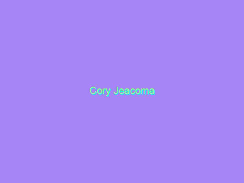 Cory Jeacoma