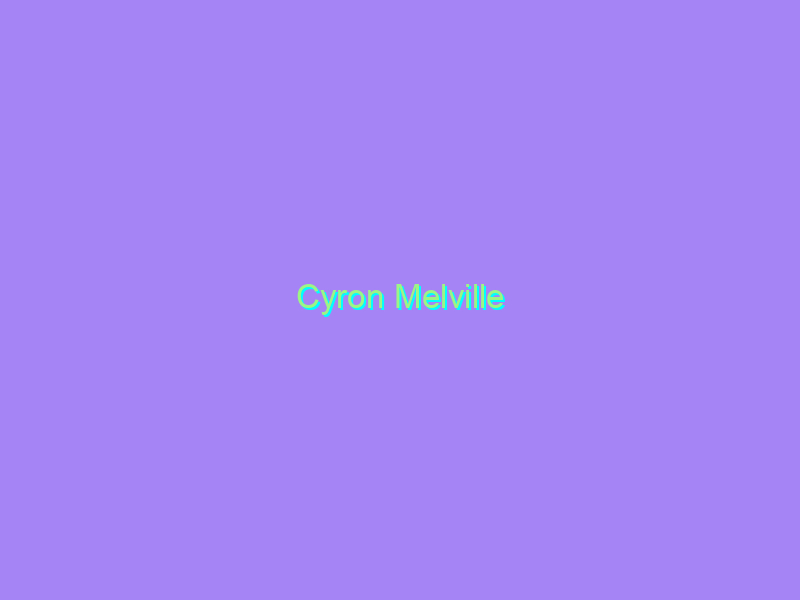 Cyron Melville