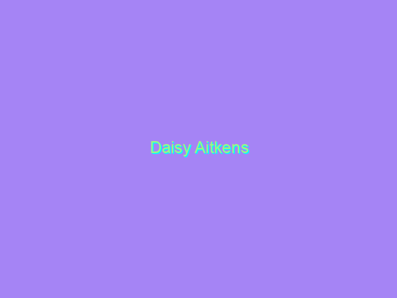 Daisy Aitkens
