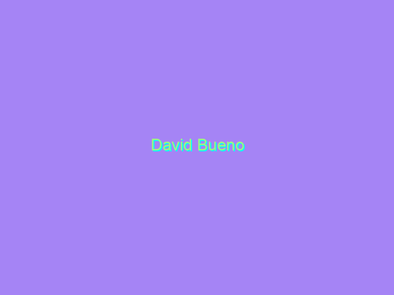 David Bueno