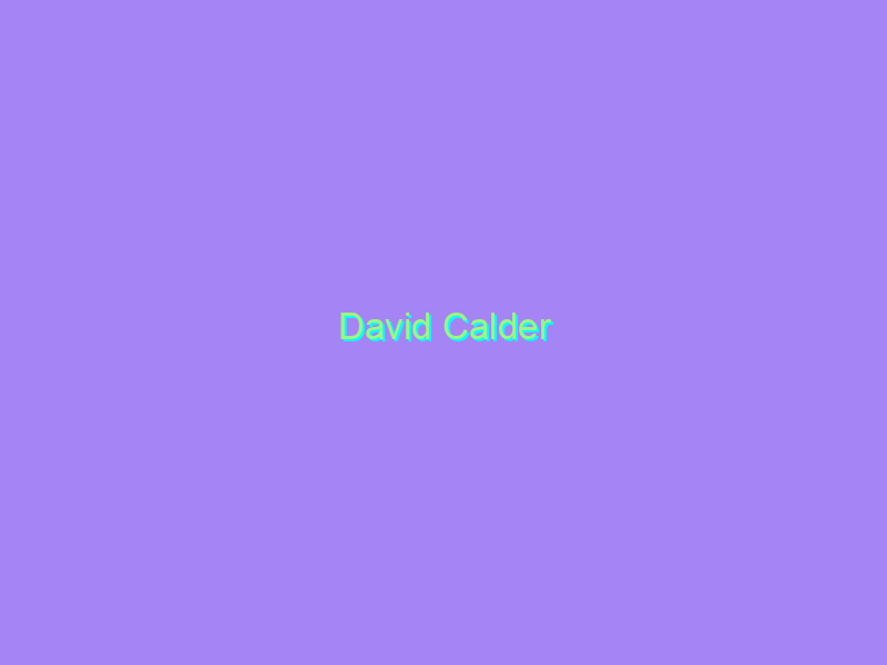 David Calder