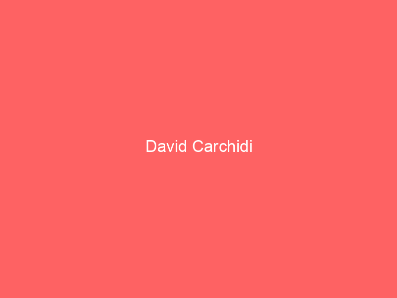 David Carchidi