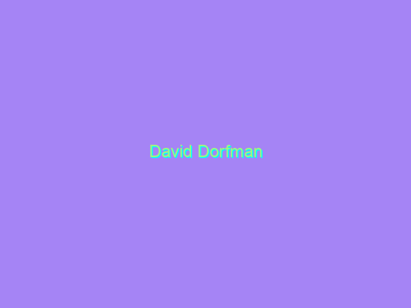 David Dorfman