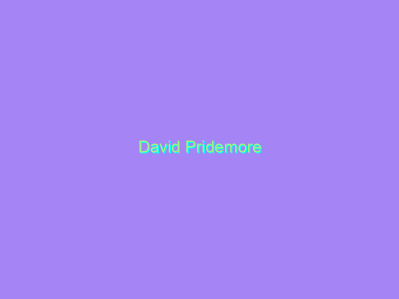 David Pridemore