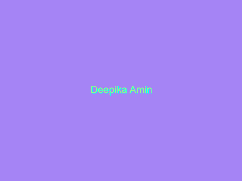 Deepika Amin