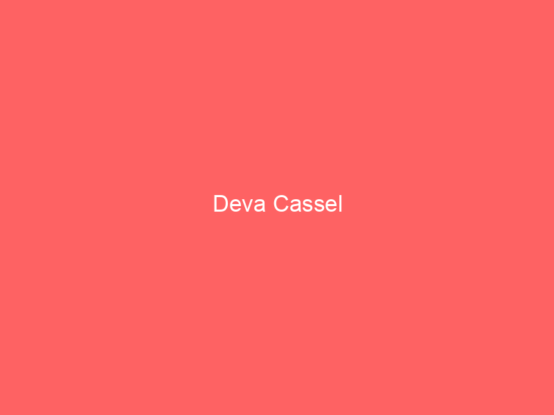 Deva Cassel
