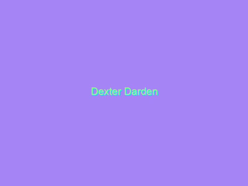 Dexter Darden