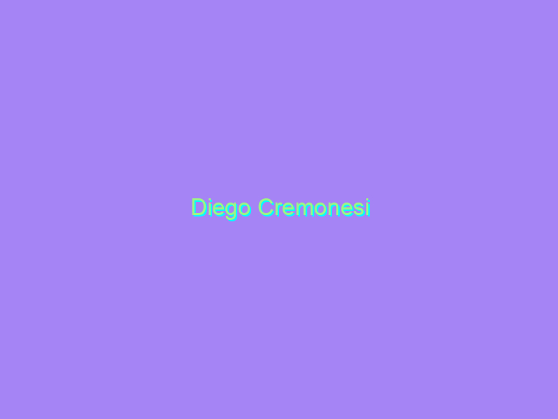 Diego Cremonesi