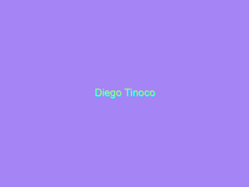 Diego Tinoco