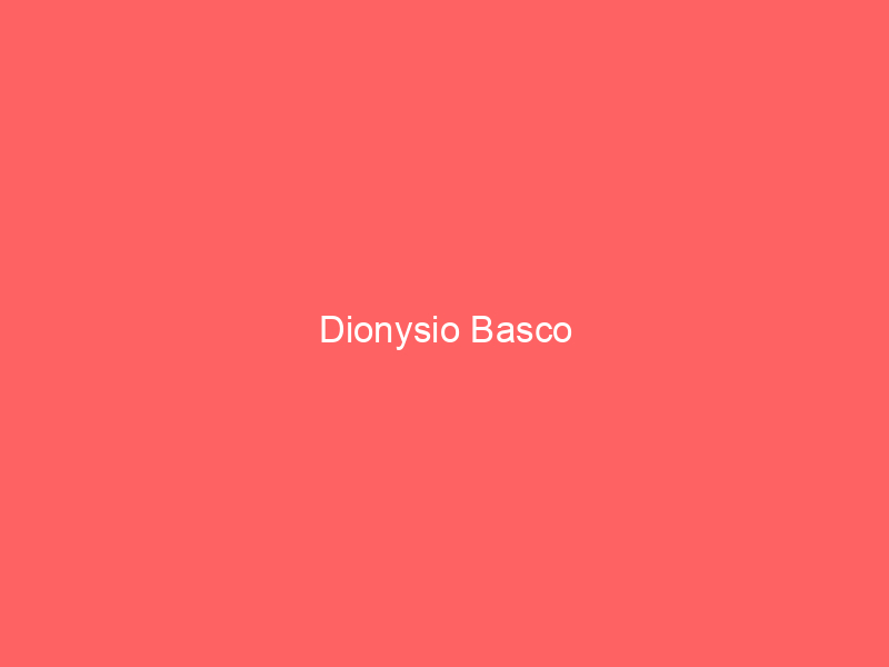 Dionysio Basco