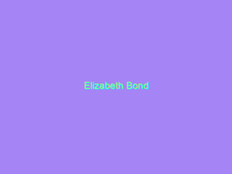 Elizabeth Bond