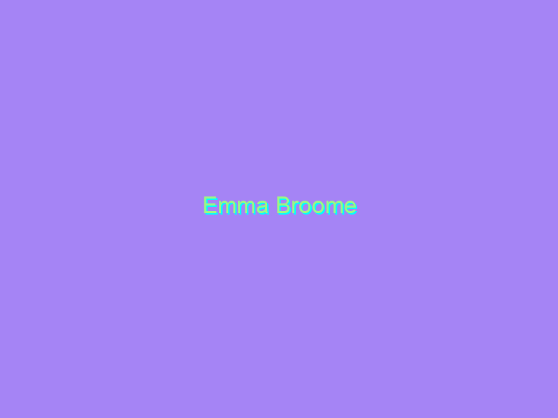 Emma Broome