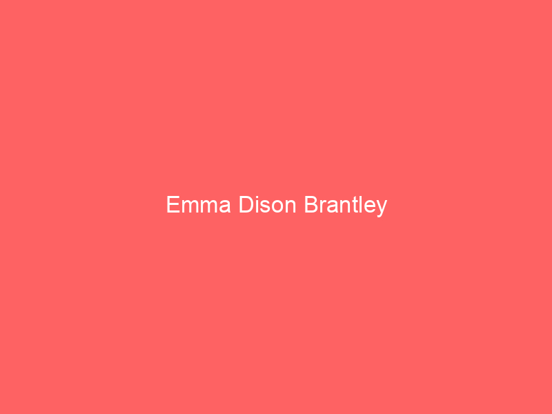 Emma Dison Brantley