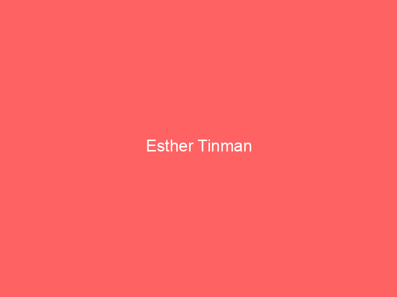 Esther Tinman