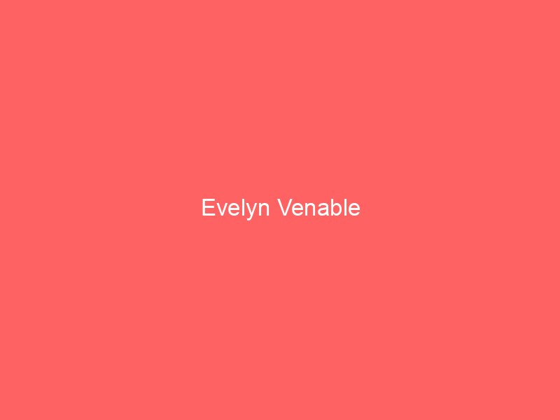 Evelyn Venable