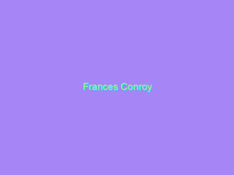 Frances Conroy